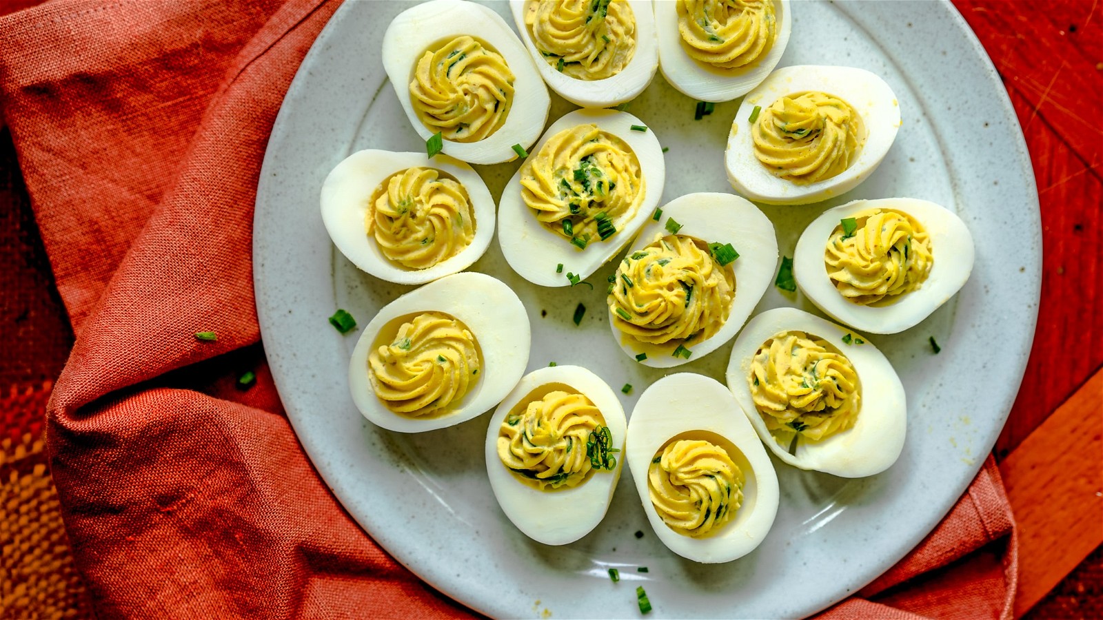Image of Spinach Deviled Eggs