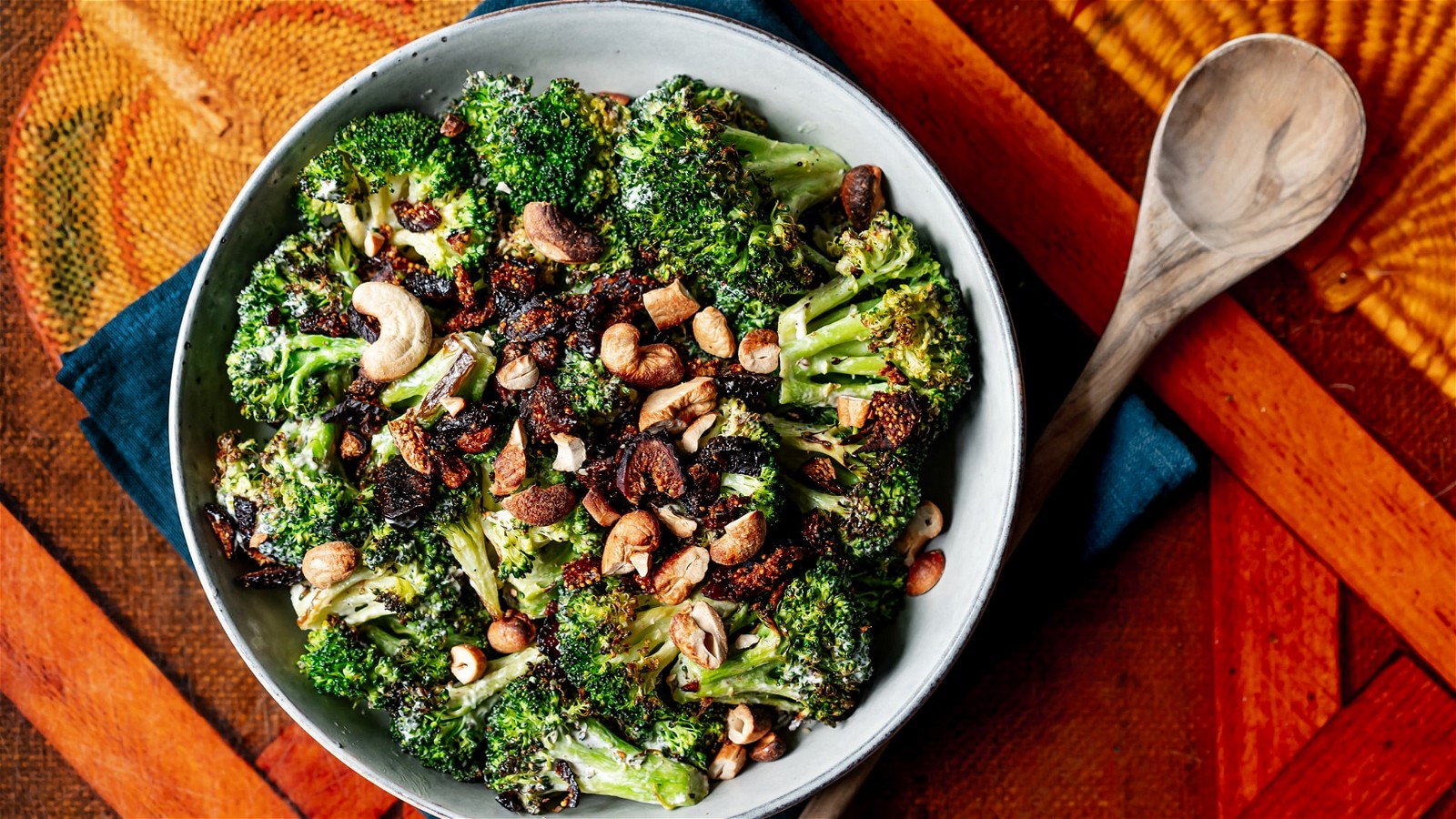 Image of Fig and Sage Roasted Broccoli Salad