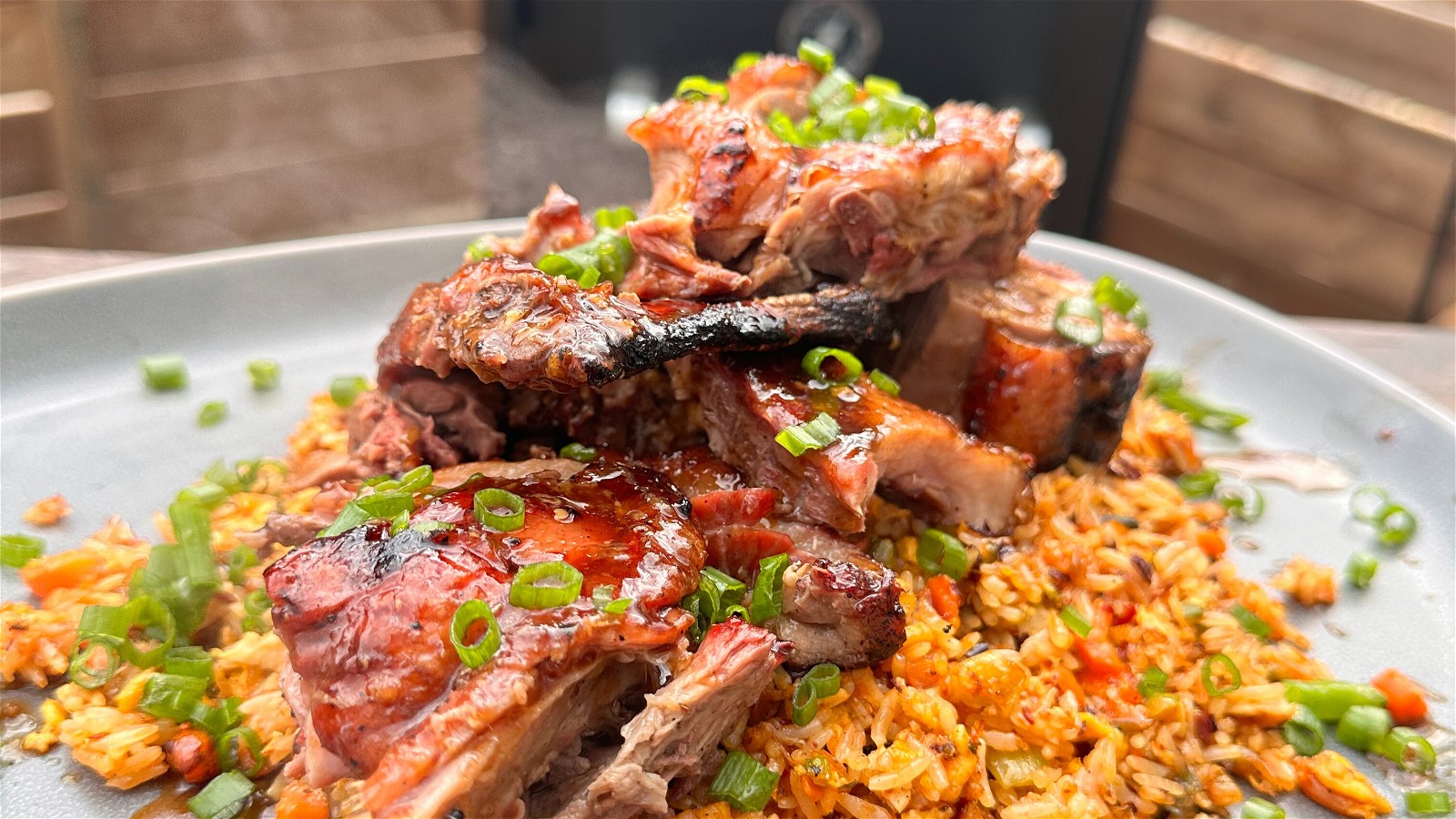 Image of Whole BBQ Duck and Fried Rice 