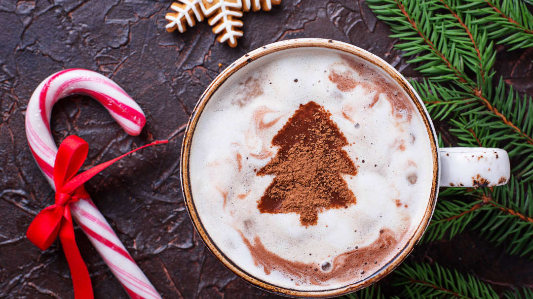 Image of Jolly Gingerbread Latte Delight: A Festive Sip of Holiday Magic