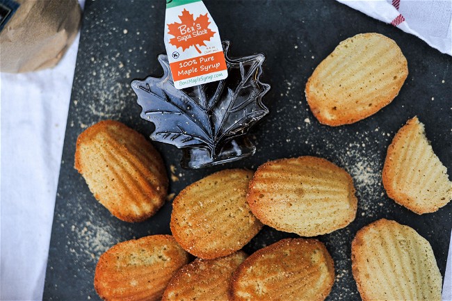 Image of Maple Ginger Madeleines 