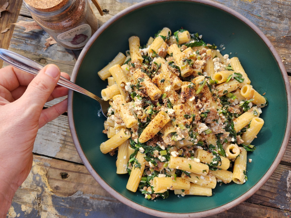 Easy, creamy Weeknight Pasta