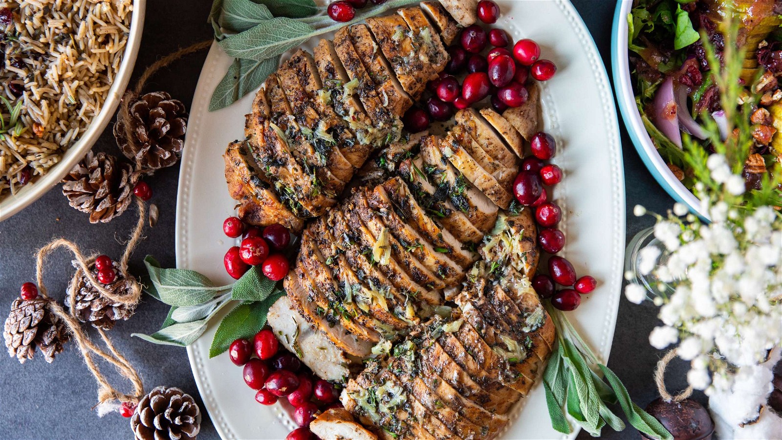 Image of Herb Butter Roast Turkey Tenderloin