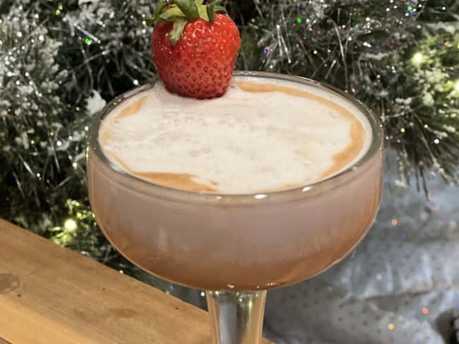 Image of Strawberry Split Martini Cocktail