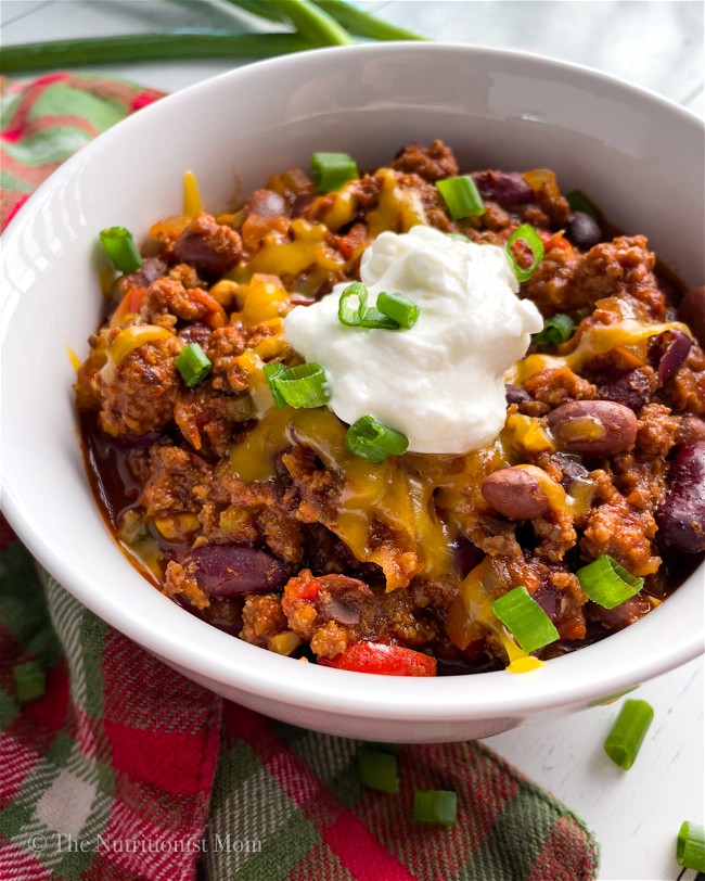 Image of High Protein Beef Chili