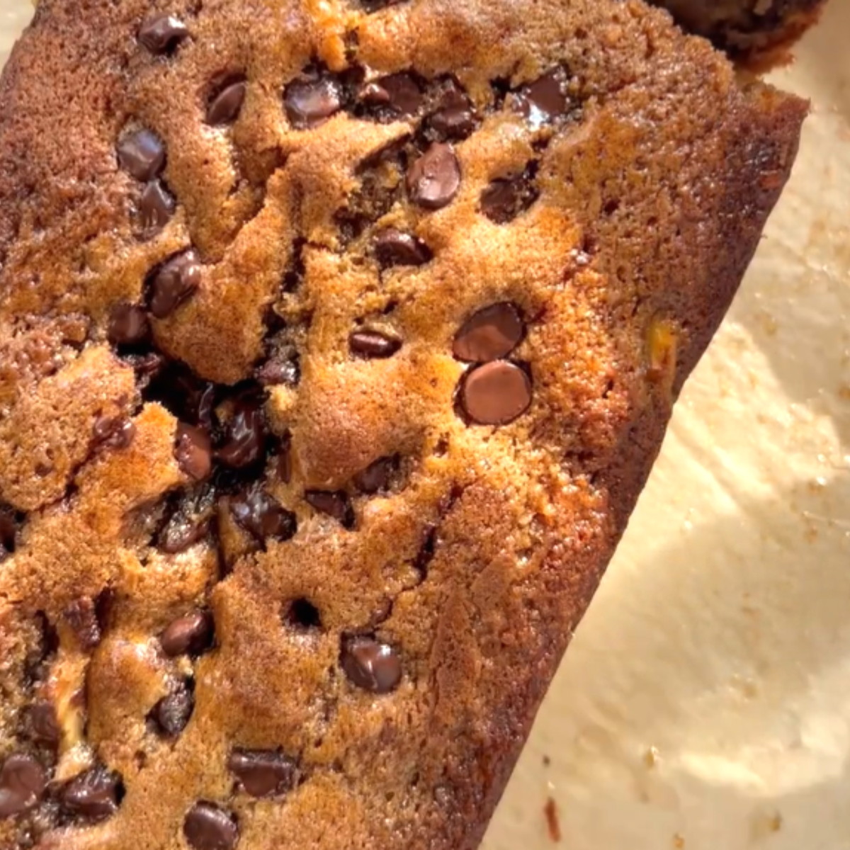Spiced Dark Chocolate Banana Loaf Cakes