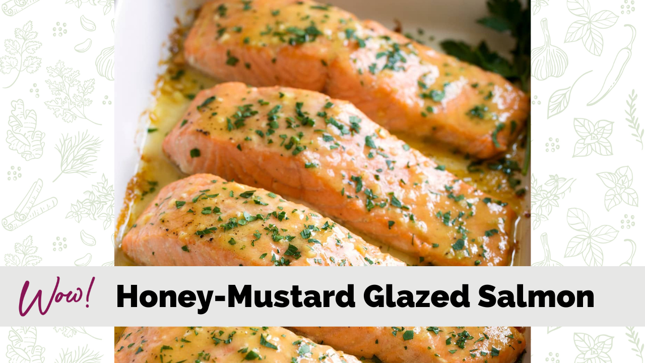 Image of Honey Mustard Glazed Salmon