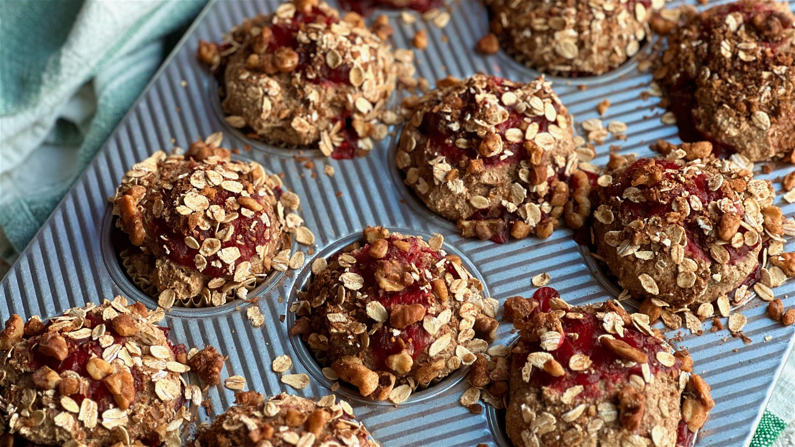 Image of Cranberry Sauce Muffins