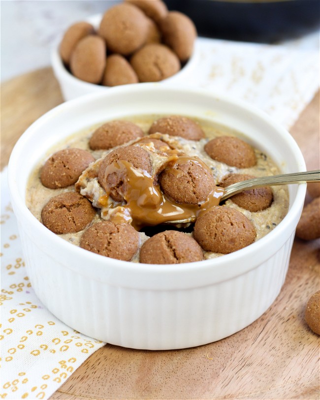 Image of Pepernoten Baked Oats met Speculoos Vulling