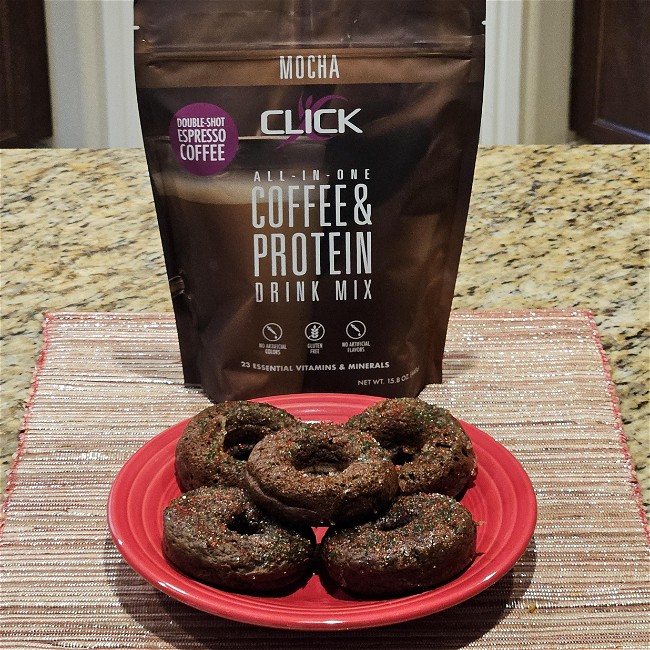 Image of CLICK Coffee Protein, Mocha Donuts