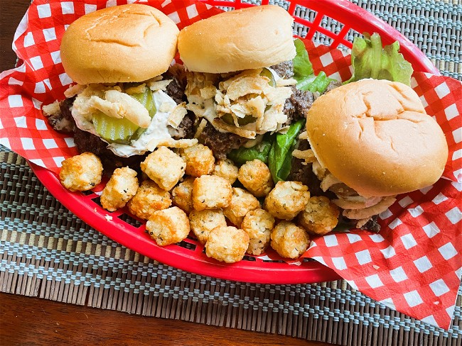 Sheet Pan Sliders w/ Bacon Ranch Dressing Recipe