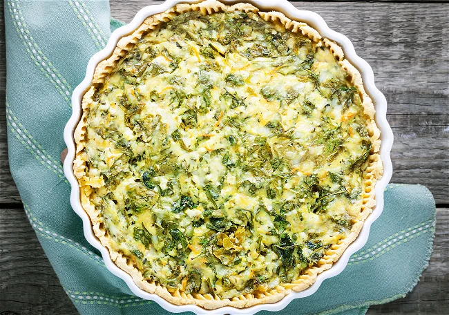 Image of Spinach Quiche