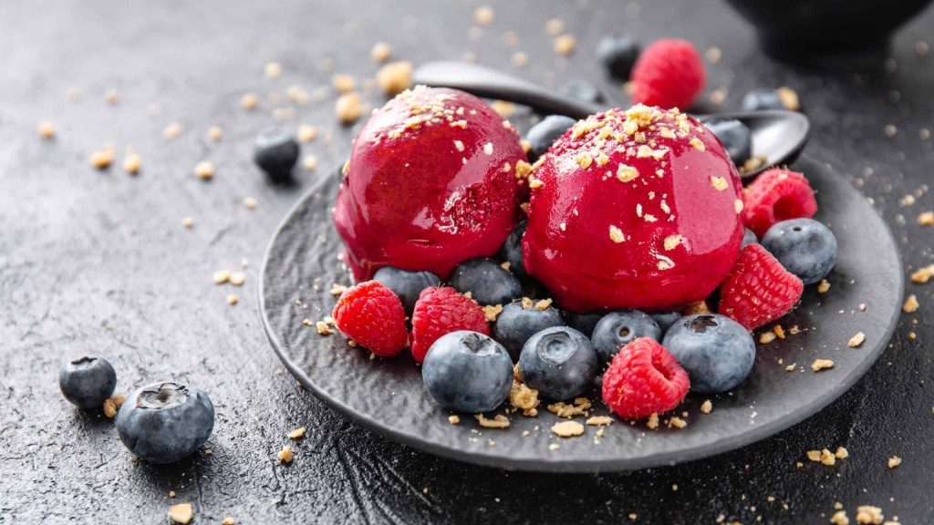 Image of Low-Carb Berry Sorbet