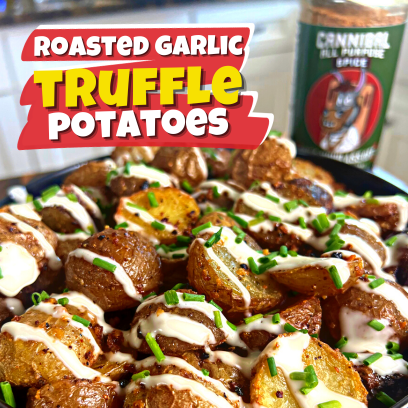Image of Roasted Garlic Truffle Potatoes 