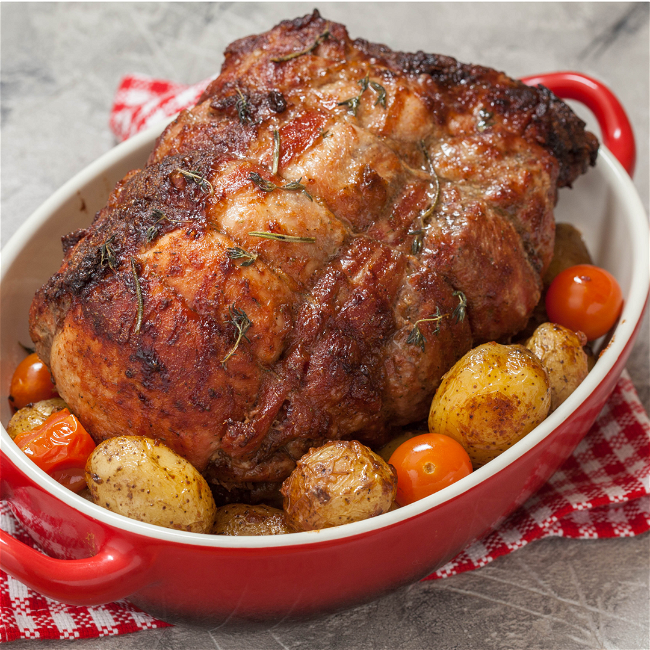 Image of Holiday Pork Roast Recipe