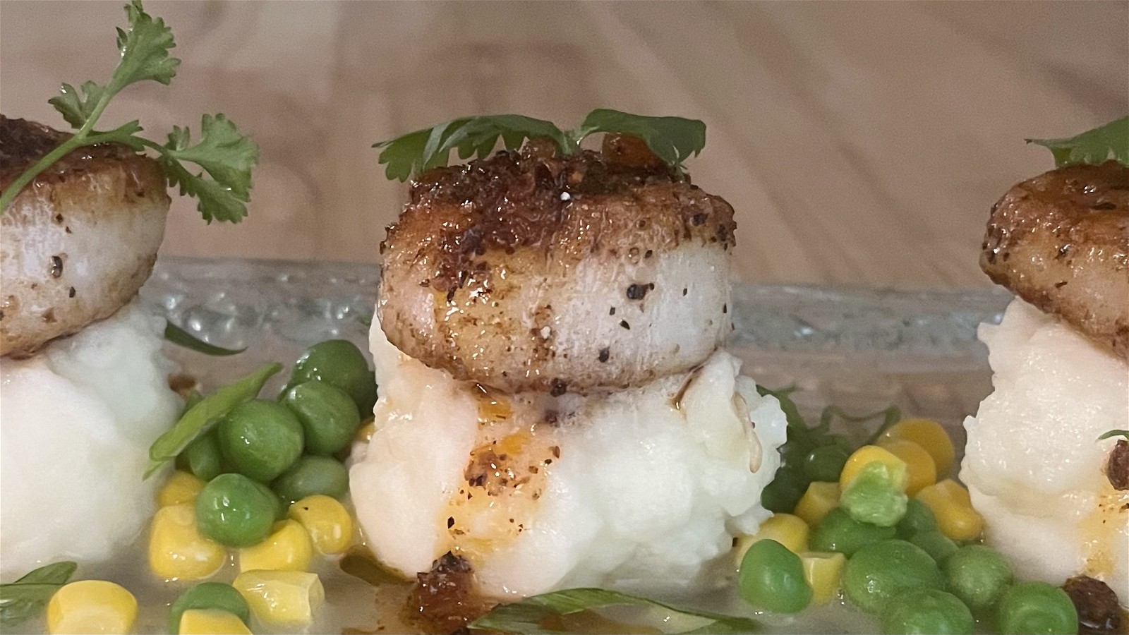 Image of Seared Scallops with La Sirena