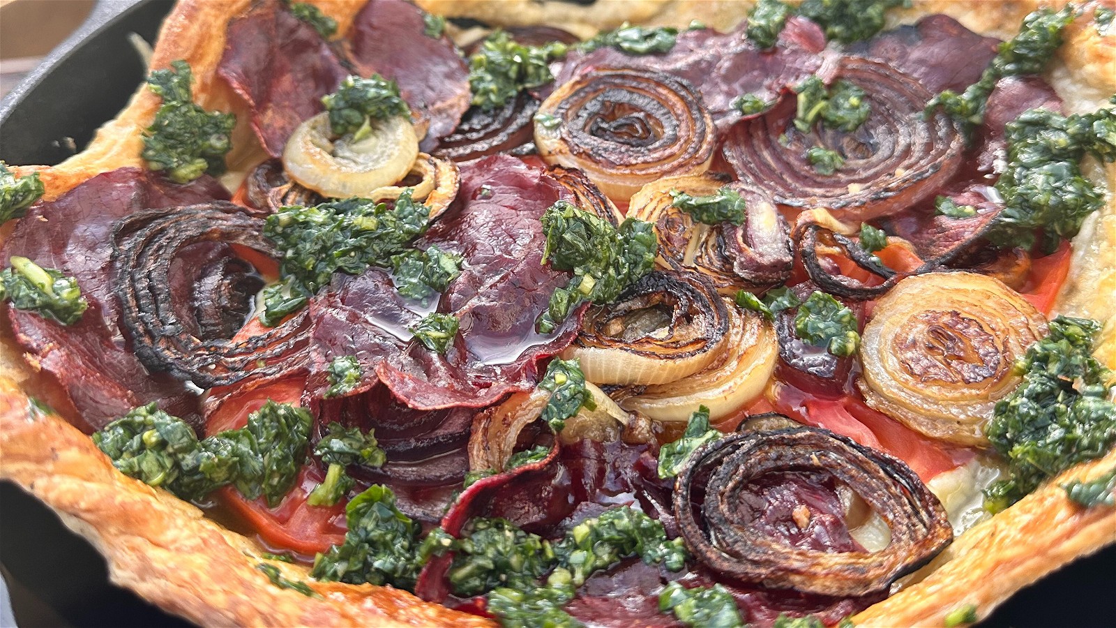 Image of Grilled Onion Tartlet