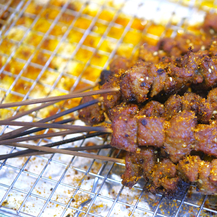 Chinese BBQ Lamb Skewers