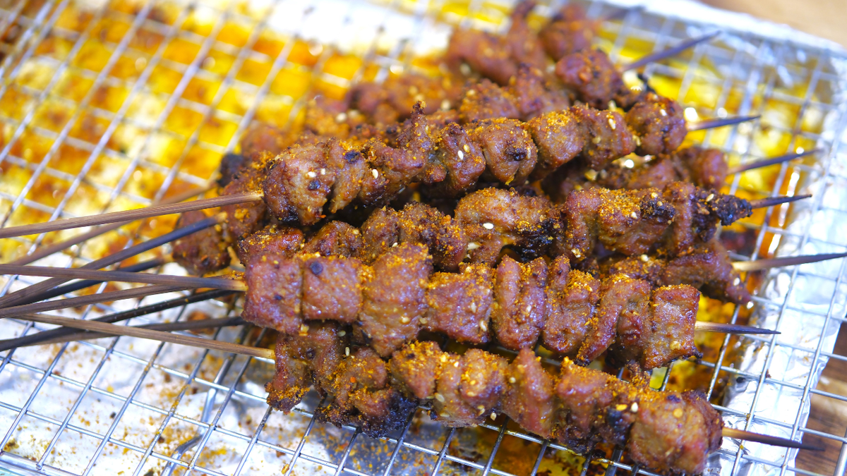 Chinese BBQ Lamb Skewers