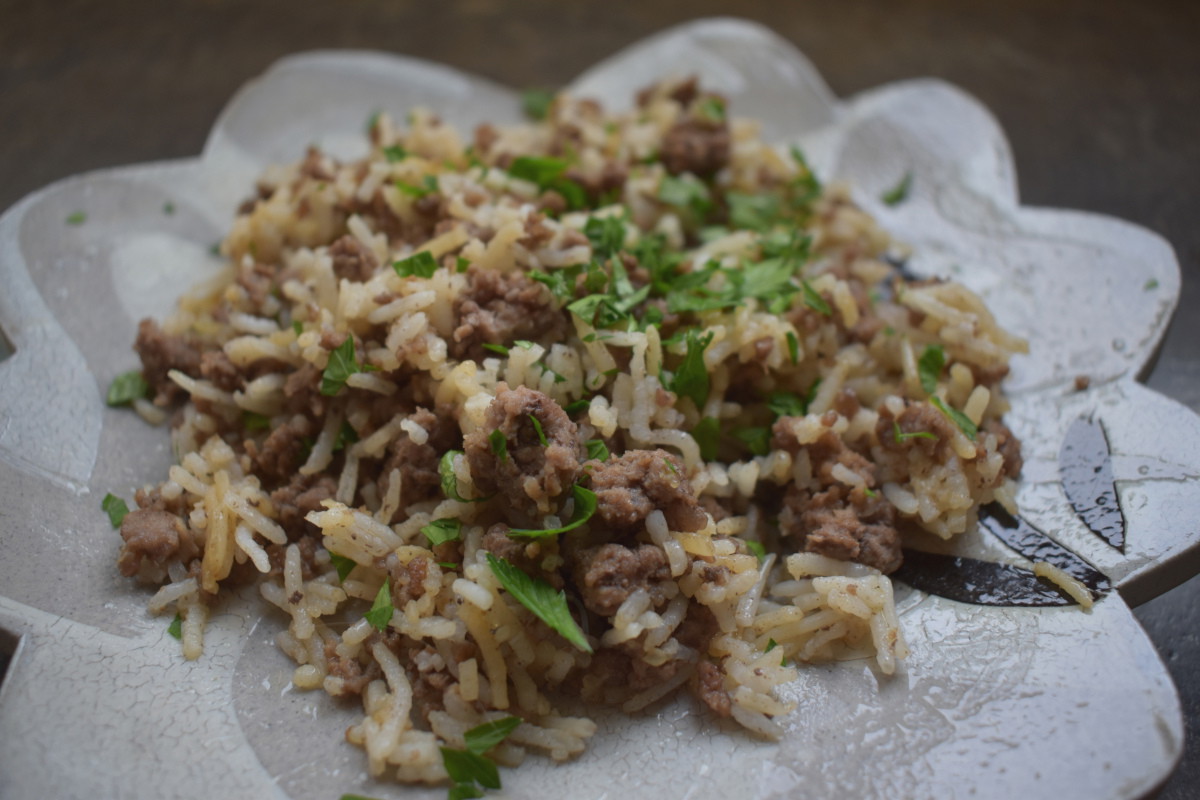 Hamburger Rice Skillet Recipe