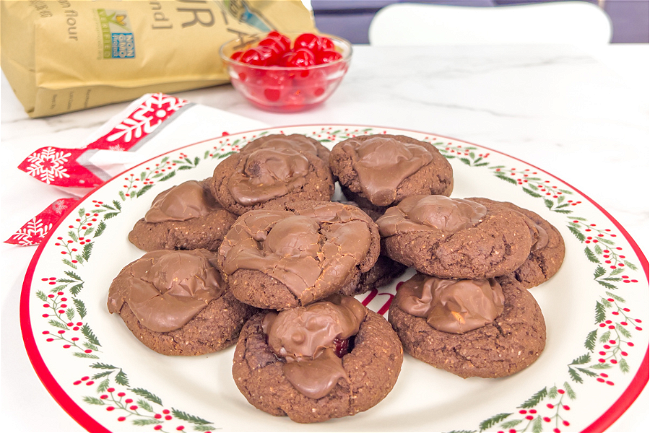 Image of Gluten-Free Chocolate Cherry Cookies