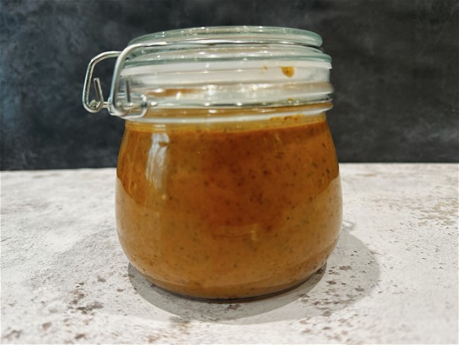Image of Spicy and Zesty Habanero Salsa: A Fiery Homemade Delight