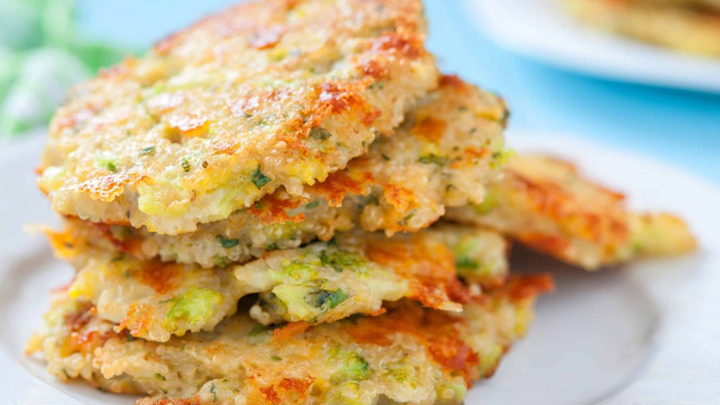 Image of Low-Carb Broccoli Fritters with Cheddar Cheese