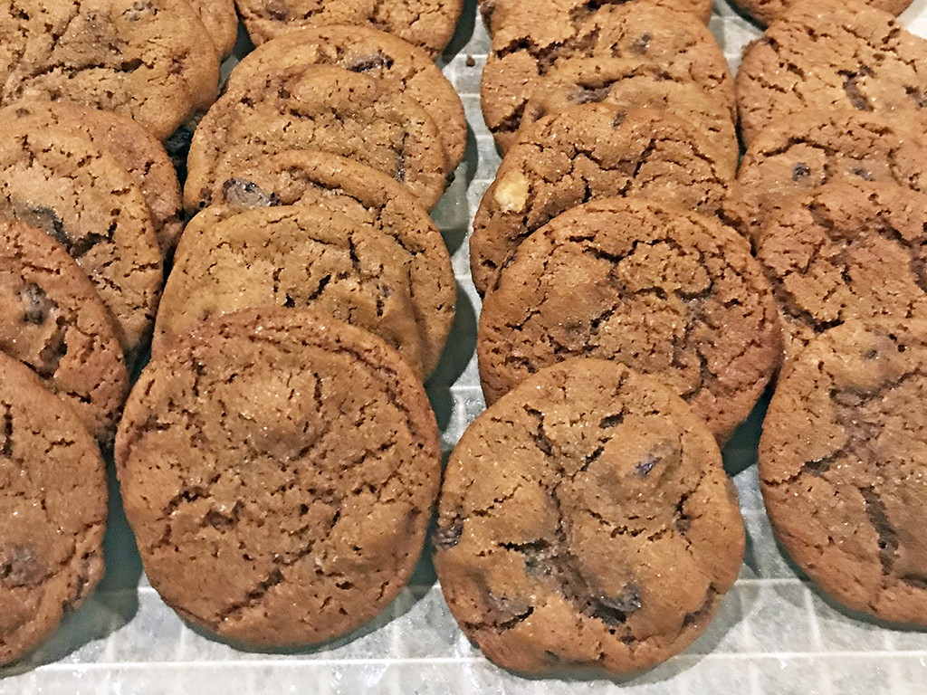 Christmas Raisin Gingersnaps
