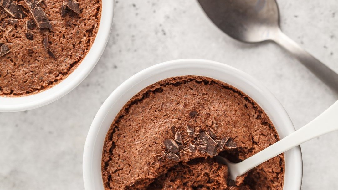 Chocolate in dish