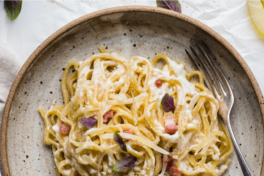 Keto Pasta Carbonara