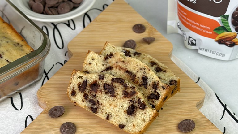 Image of Chocolate Chip Loaf Cake Recipe