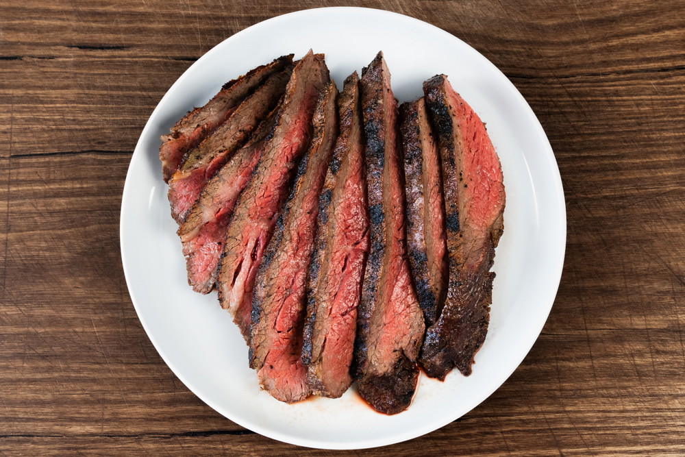 Reverse sear tri-tip