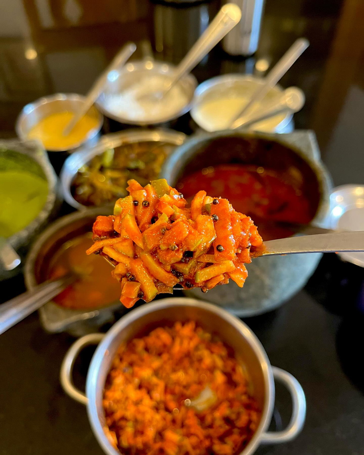 Instant Raw Mango pickle / Maanga kari 