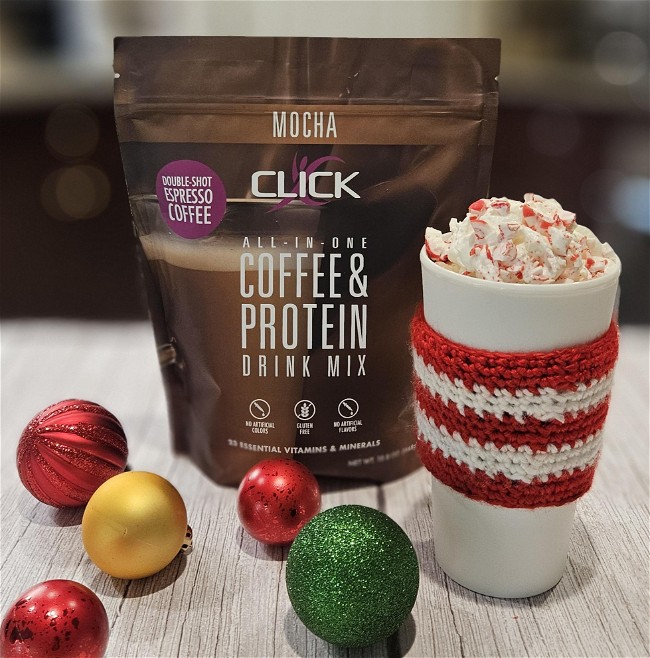 Image of Coffee Protein Recipe: Peppermint Mocha Smoothie