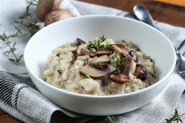 Image of Homemade Mushroom Risotto