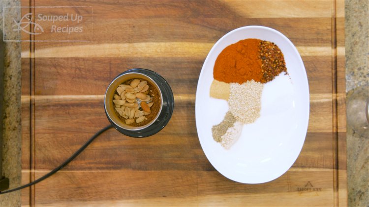 Image of If you are grinding peanuts, please grind with some spices...