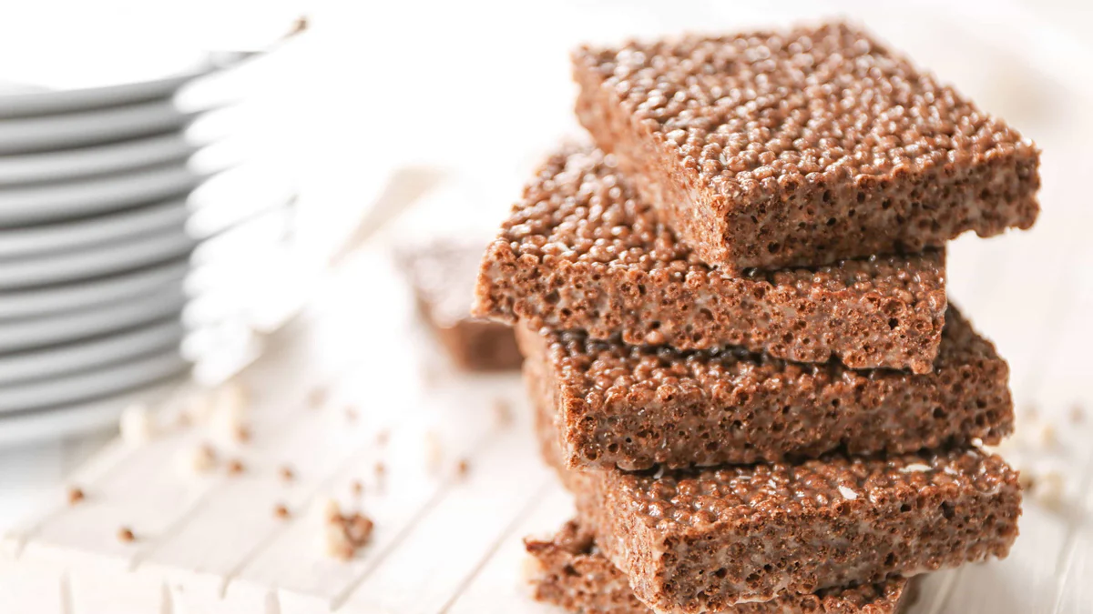 Peanut Butter Puffed Rice Collagen Treats 