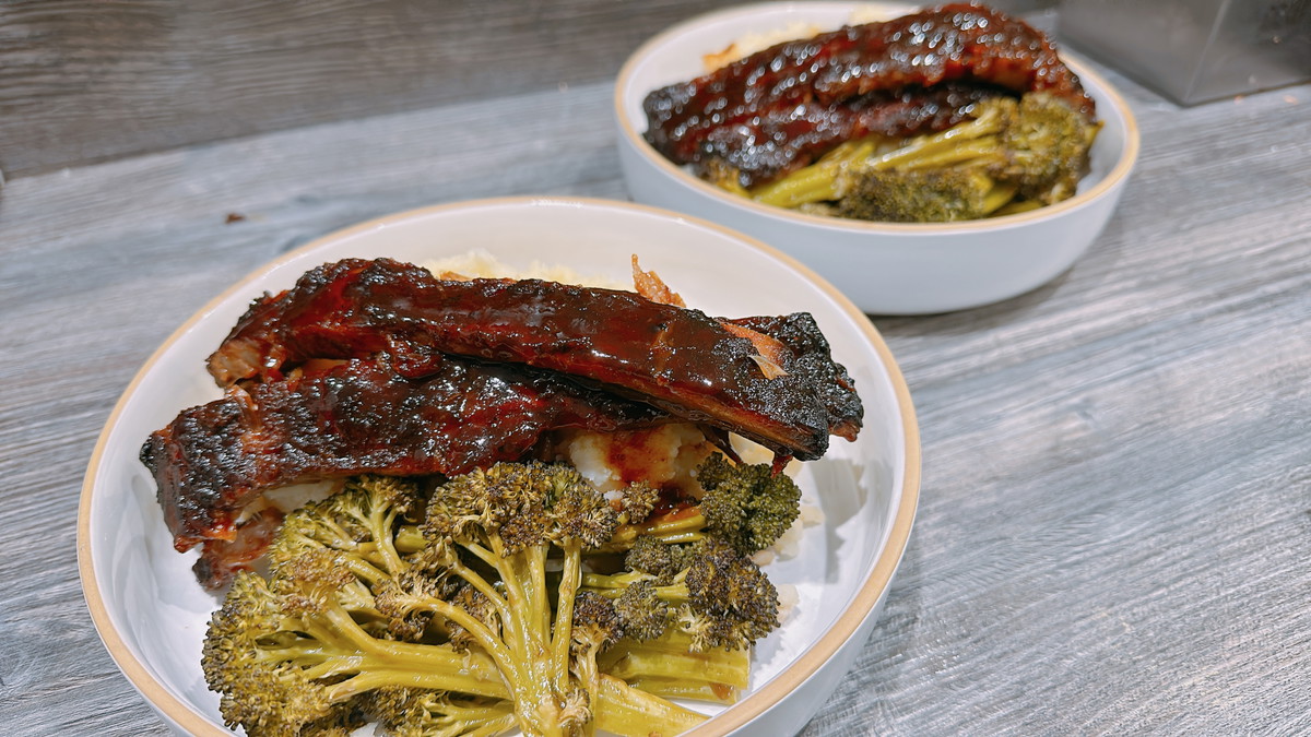 Spicy Rye's Bourbon BBQ Pork Ribs