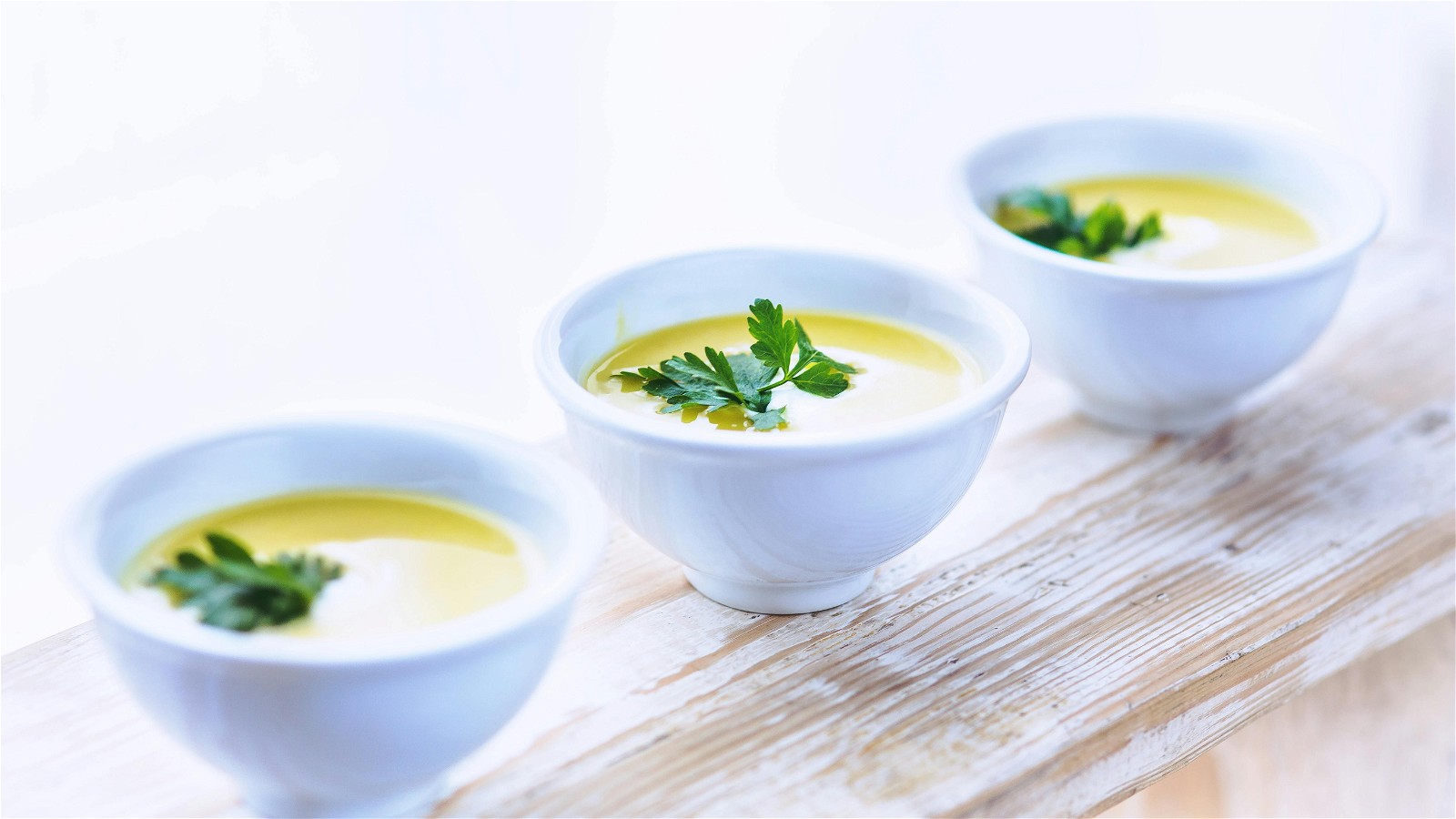 Image of Mediterranean Truffle Egg and Potato Soup