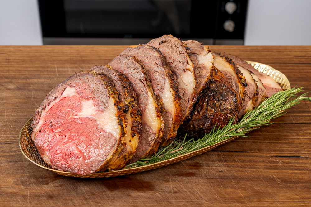 Rib eye roast beef