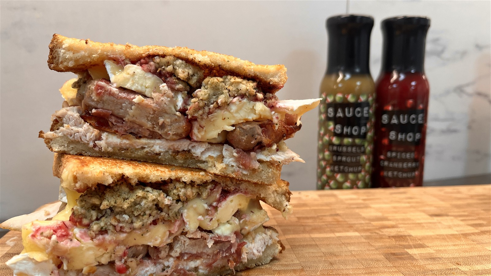 Image of The Ultimate Christmas Leftovers Toastie