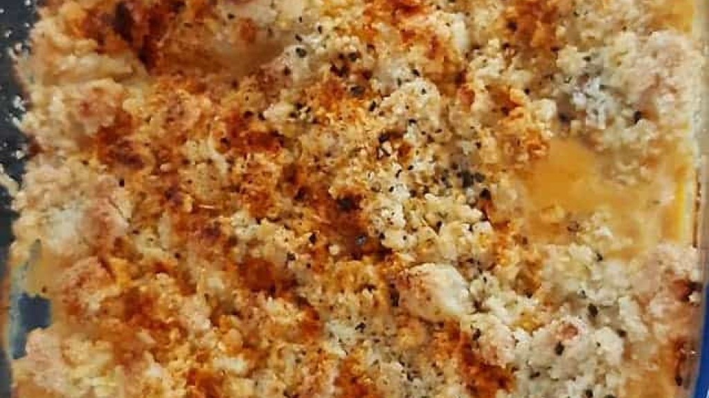 Image of Low-Carb Chicken & Leek Crumble