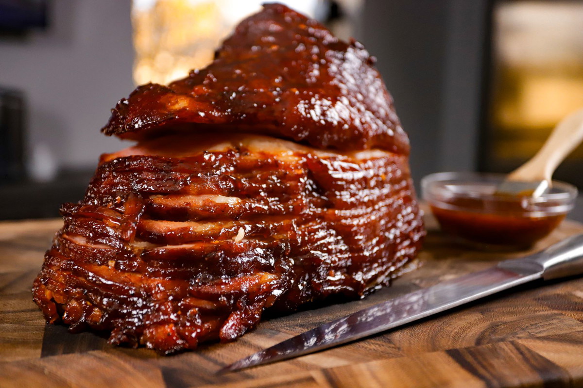 Double Smoked Pineapple Sriracha Ham