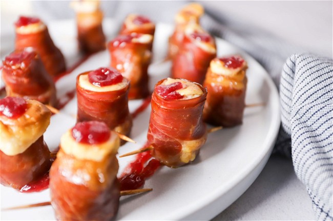 Image of Cranberry Brie Pig Shots