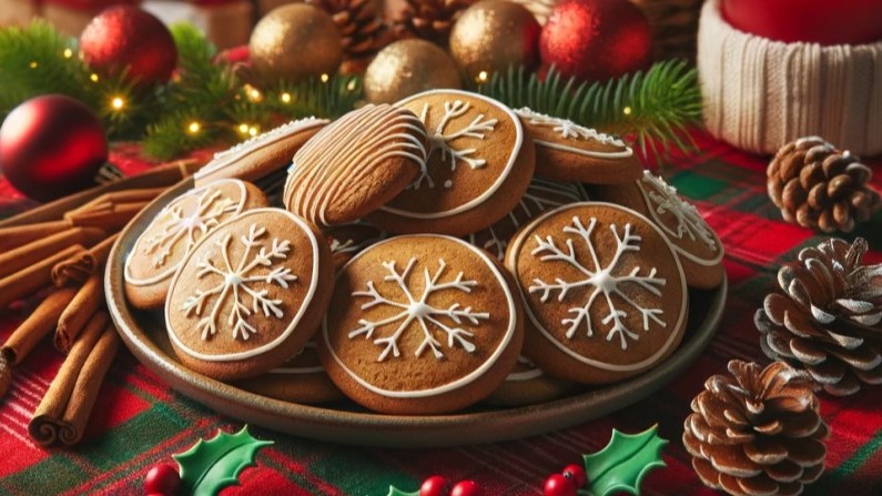 Image of Classic Gingerbread Christmas Cookies