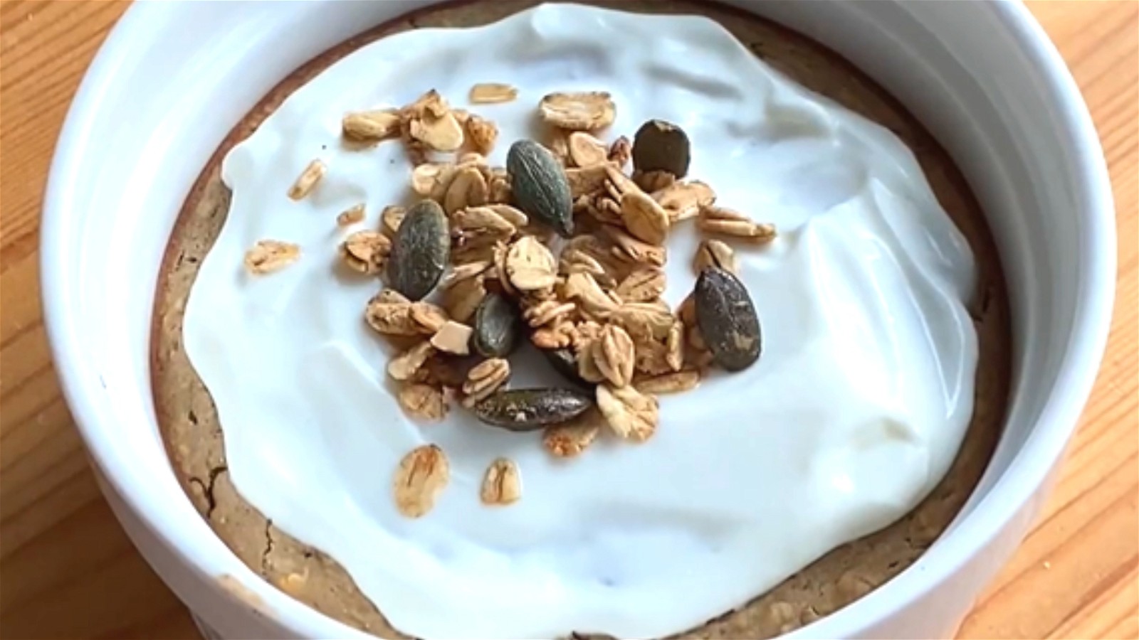 Image of Gingerbread Spice Baked Oats