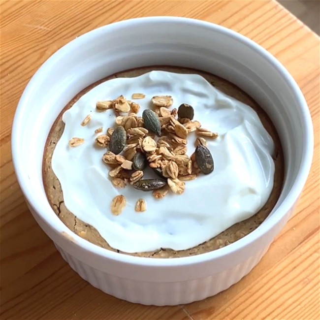 Image of Gingerbread Spice Baked Oats