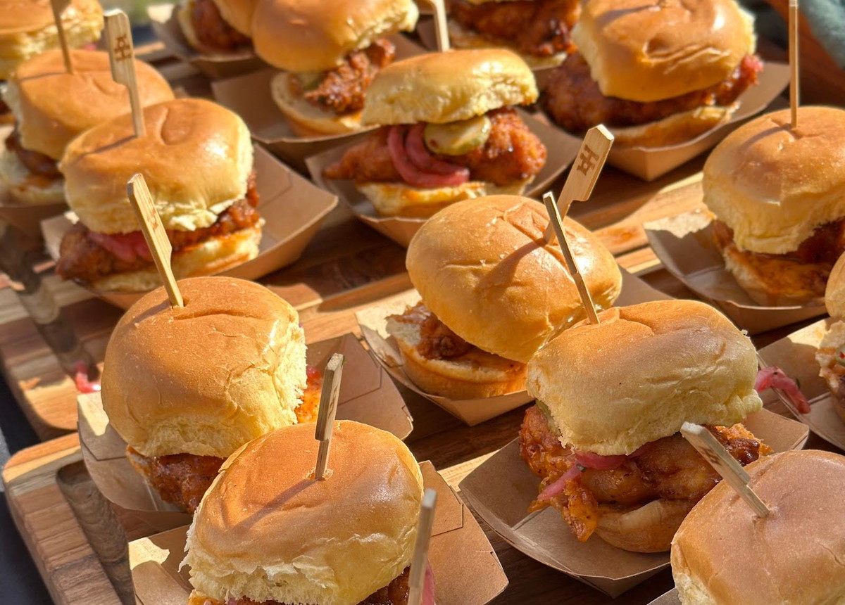 Smoke Fried Maple Bourbon Chicken Sliders Recipe