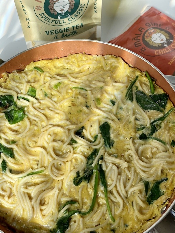 Image of RAMEN FRITATTA WITH SOULFULL CLASSIC 