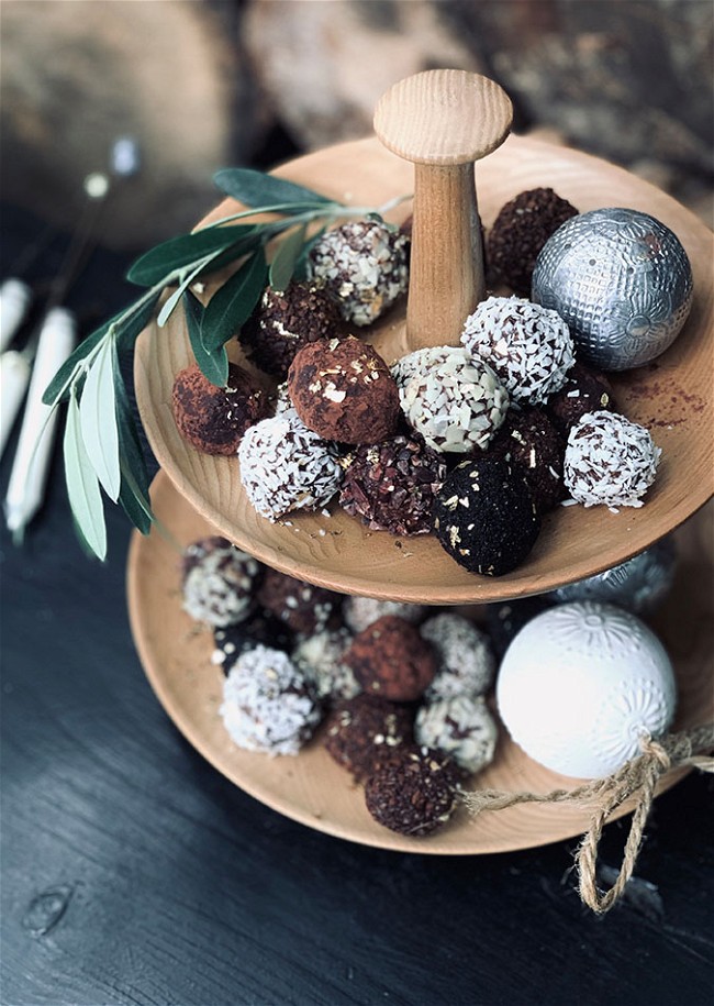 Image of Havregrynskugler med nocciolata